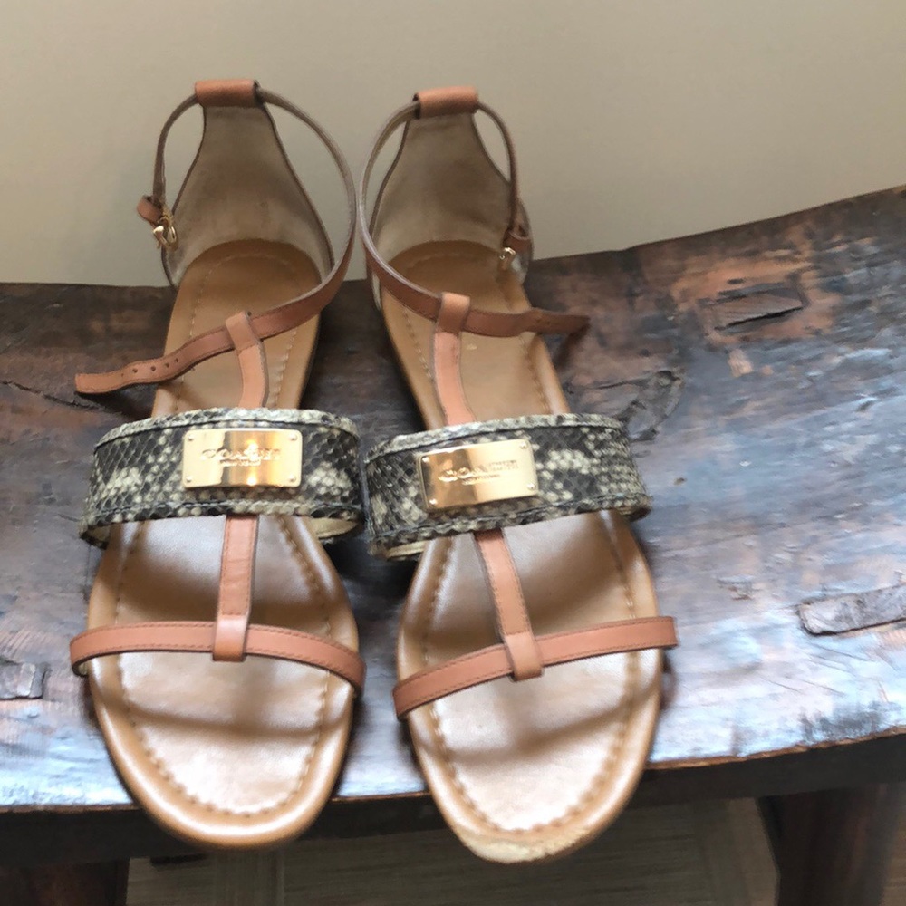 Coach Women’s Sandals Size 10